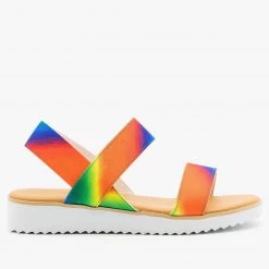 Bamboo Shoes Comfy Rainbow Sandals