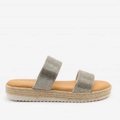 Bamboo Shoes Newest Arrivals Comfy Rhinestone Espadrille Slides 13 Bamboo Shoes Newest Arrivals Comfy Rhinestone Espadrille Slides