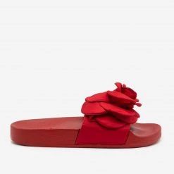 Soho Girls Newest Arrivals Comfy Rose Slides
