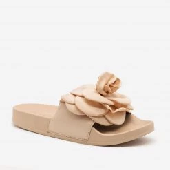 Soho Girls Newest Arrivals Comfy Rose Slides
