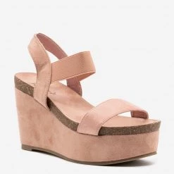 Refresh Newest Arrivals Comfy Sassy Platform Wedges