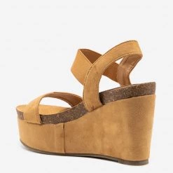 Refresh Newest Arrivals Comfy Sassy Platform Wedges