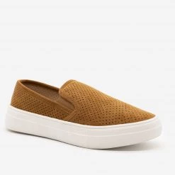 Mata Newest Arrivals Comfy Slip On Pinhole Sneakers