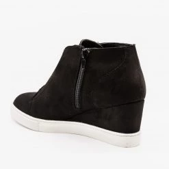 Soda Shoes Comfy Sporty Sneaker Wedges FINAL SALE