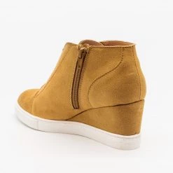 Soda Shoes Comfy Sporty Sneaker Wedges FINAL SALE
