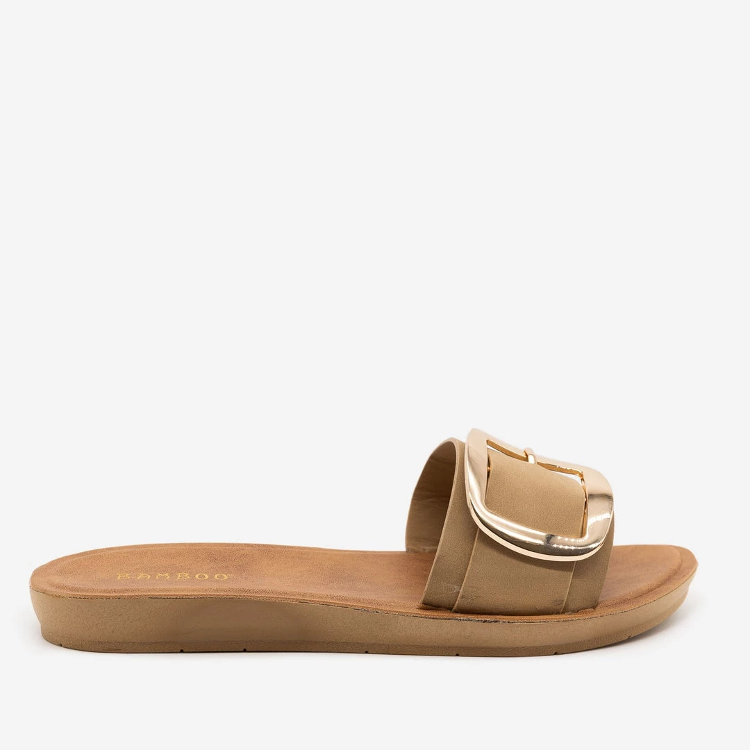 Bamboo Shoes Newest Arrivals Comfy Square Buckle Sandals 2 Bamboo Shoes Newest Arrivals Comfy Square Buckle Sandals