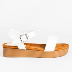 Bamboo Shoes Comfy Stacked Flatform Sandals