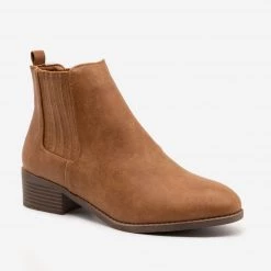Novo Shoes Newest Arrivals Comfy Stretch Slip-on Bootie