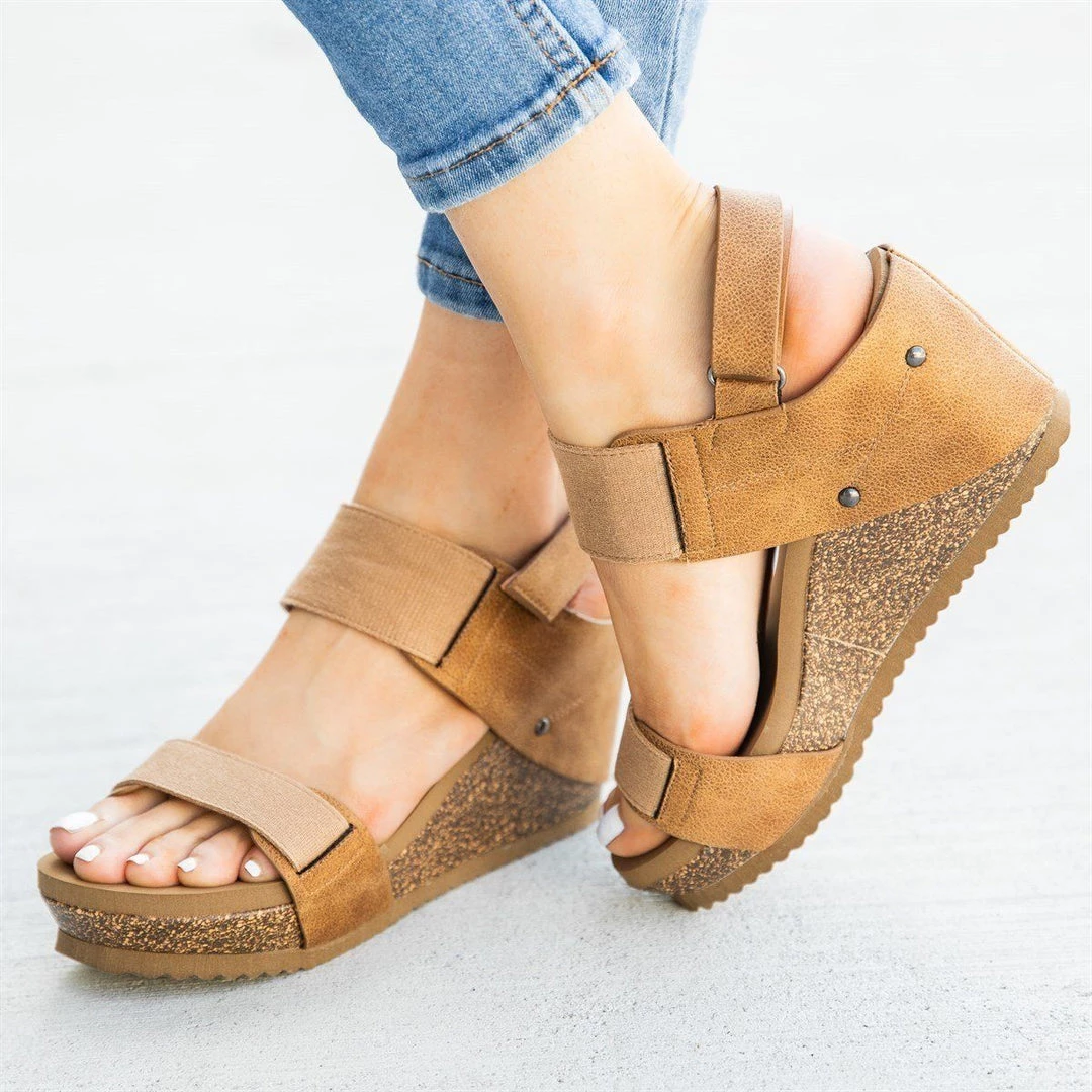 Bamboo Shoes Newest Arrivals Comfy Stretchy Sandal Wedges 8 Bamboo Shoes Newest Arrivals Comfy Stretchy Sandal Wedges