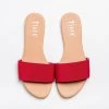Tiara Shoes Comfy Thick Strap Slip-On Sandals