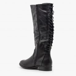 Fashion Focus Newest Arrivals Corset Laced Riding Boots FINAL SALE
