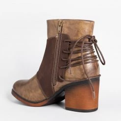 Mata Corset Tie-Up Booties Newest Arrivals 14 Mata Corset Tie-Up Booties Newest Arrivals