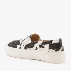 Mata Cow Print Fashion Sneakers