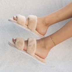 Mixx Shoes Newest Arrivals Cozy Double-Banded Slides