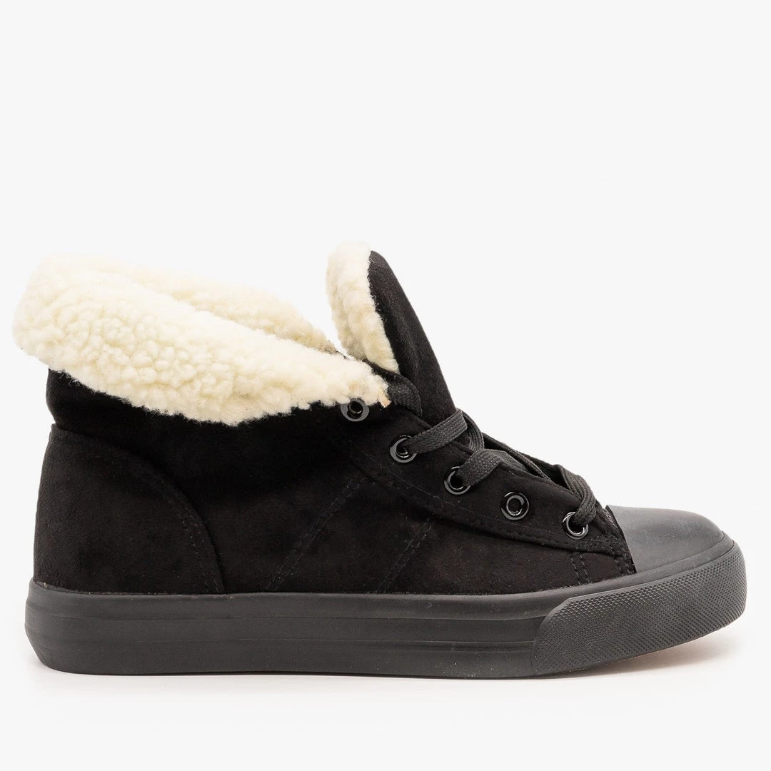 Via Pinky Cozy Faux Sherpa Fashion Sneakers Newest Arrivals 3 Via Pinky Cozy Faux Sherpa Fashion Sneakers Newest Arrivals