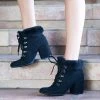 Bamboo Cozy Laced Booties
