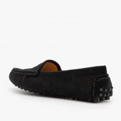 Bella Marie Newest Arrivals Cozy Pinhole Loafer Flats