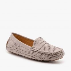 Bella Marie Newest Arrivals Cozy Pinhole Loafer Flats