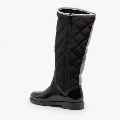 Weeboo Newest Arrivals Cozy Quilted Rain Boots FINAL SALE