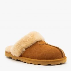 Shoetopia Cozy Sheepskin Slippers Newest Arrivals