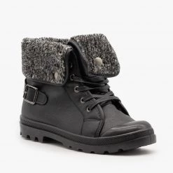 Refresh Cozy Sweater Sneaker Boots Newest Arrivals