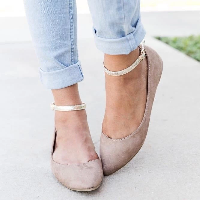 ML Shoes Cracked Gold Strap Ballet Flats Newest Arrivals 3 ML Shoes Cracked Gold Strap Ballet Flats Newest Arrivals