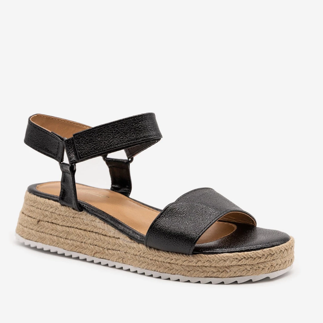 Olivia Miller Cracked Metallic Espadrille Sandals Newest Arrivals 8 Olivia Miller Cracked Metallic Espadrille Sandals Newest Arrivals