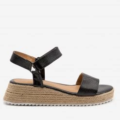 Olivia Miller Cracked Metallic Espadrille Sandals Newest Arrivals 15 Olivia Miller Cracked Metallic Espadrille Sandals Newest Arrivals