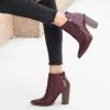 Qupid Shoes Crinkled Pointed Toe Booties Newest Arrivals