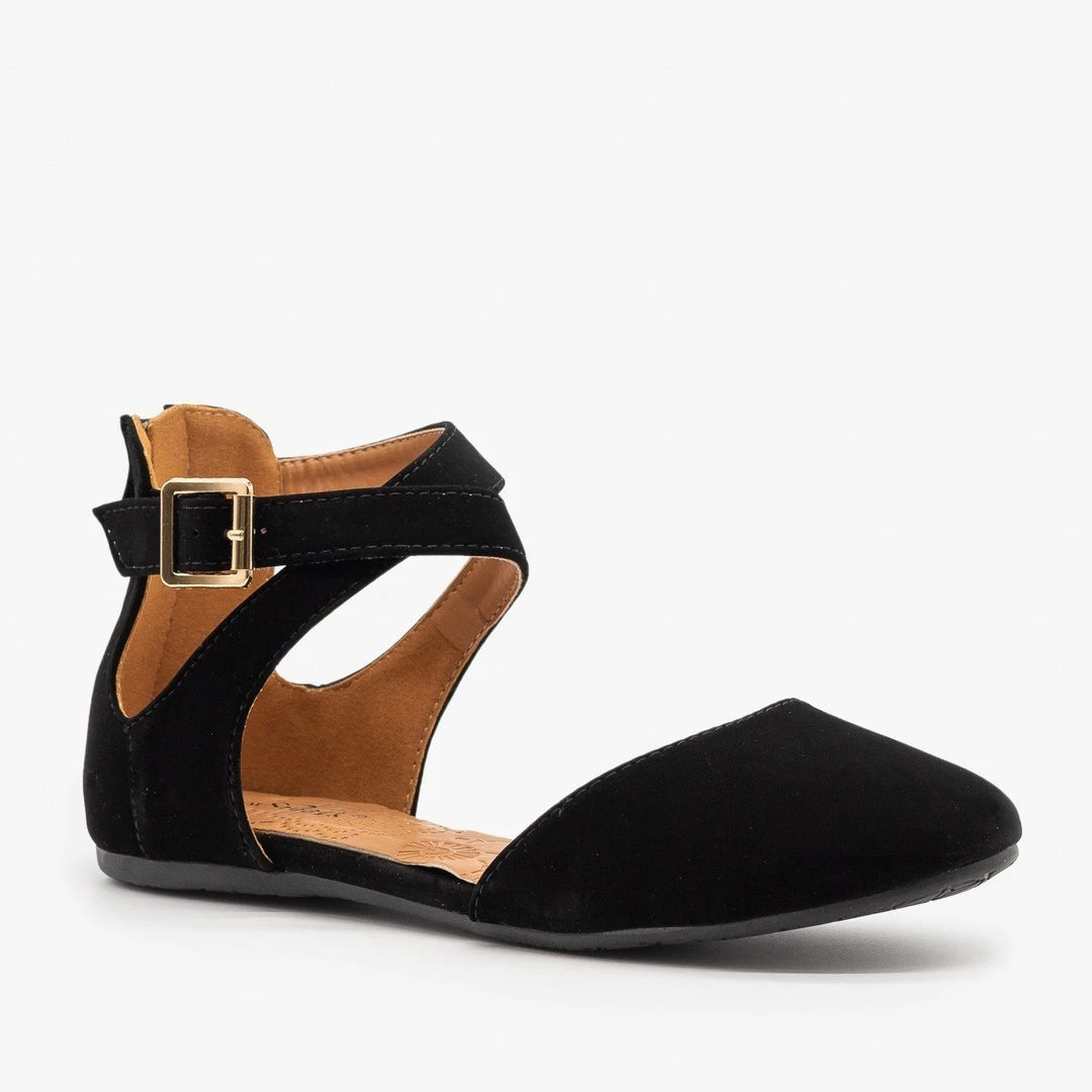 Lovmark Criss Cross Ballet Flats 6 Lovmark Criss Cross Ballet Flats