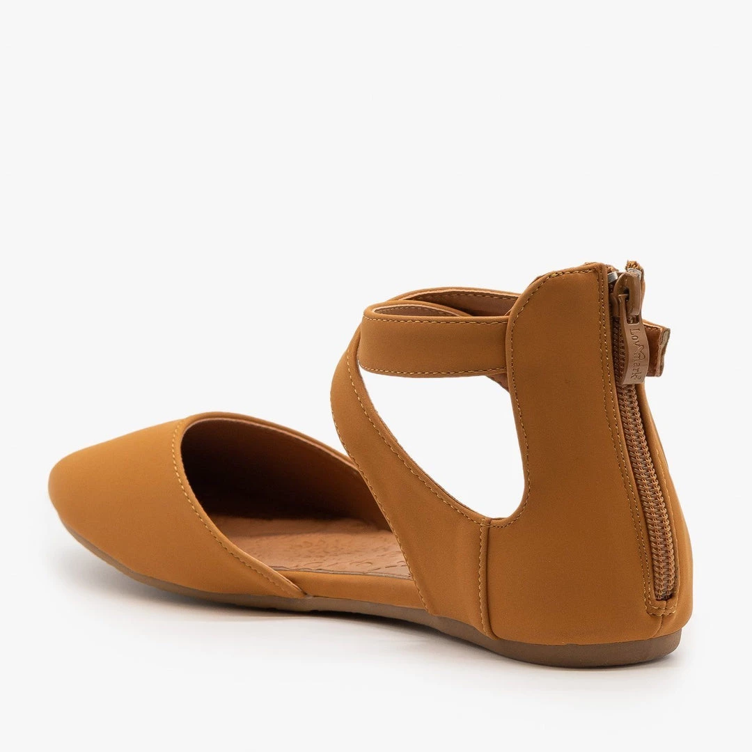 Lovmark Criss Cross Ballet Flats 8 Lovmark Criss Cross Ballet Flats