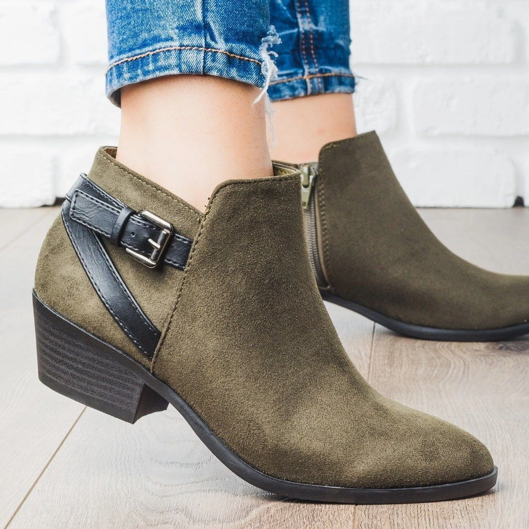 Soda Shoes Newest Arrivals Criss Cross Buckle Bootie 15 Soda Shoes Newest Arrivals Criss Cross Buckle Bootie