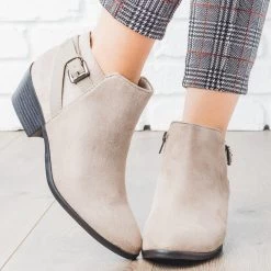 Soda Shoes Newest Arrivals Criss Cross Buckle Bootie