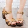Nature Breeze Newest Arrivals Criss Cross Clog Heel