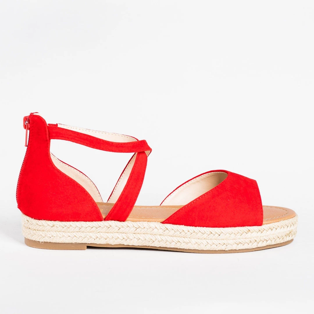 Bonnibel Criss Cross Espadrille Flats 1 Bonnibel Criss Cross Espadrille Flats