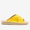 Qupid Shoes Newest Arrivals Criss Cross Espadrille Slip-On Sandals