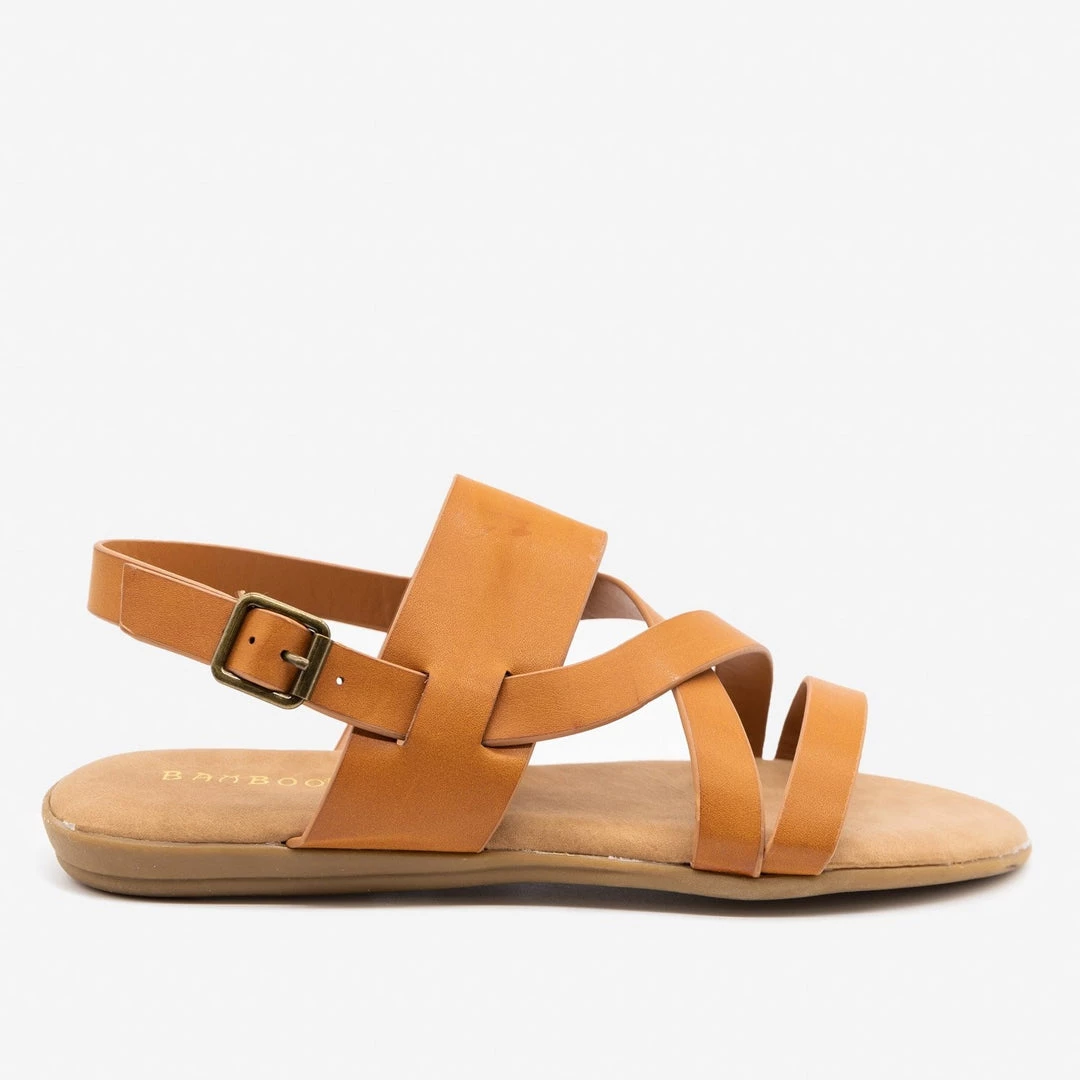 Bamboo Shoes Newest Arrivals Criss Cross Slingback Sandals 1 Bamboo Shoes Newest Arrivals Criss Cross Slingback Sandals