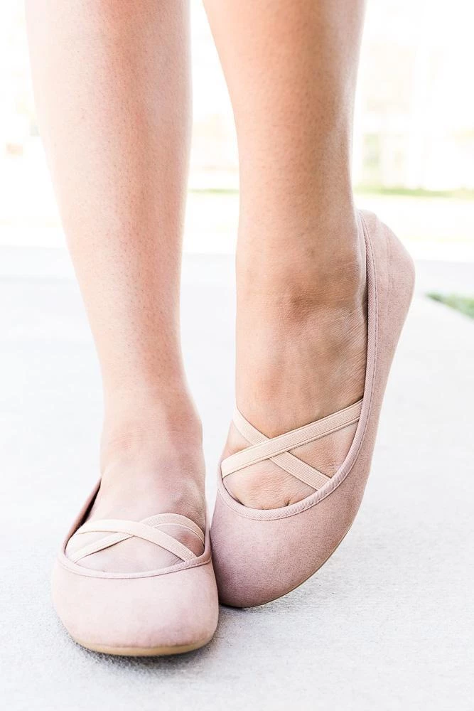 Bamboo Shoes Criss Cross Strap Ballet Flats 13 Bamboo Shoes Criss Cross Strap Ballet Flats