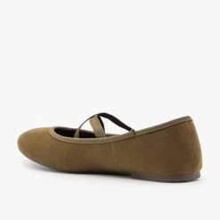 Bamboo Shoes Criss Cross Strap Ballet Flats 21 Bamboo Shoes Criss Cross Strap Ballet Flats