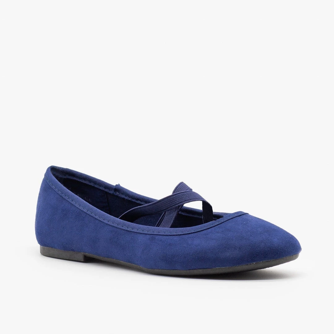 Bamboo Shoes Criss Cross Strap Ballet Flats 10 Bamboo Shoes Criss Cross Strap Ballet Flats