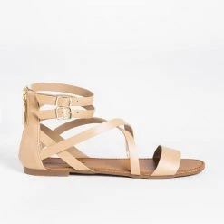 Breckelle's Criss Cross Strappy Gladiator Sandals Newest Arrivals 10 Breckelle's Criss Cross Strappy Gladiator Sandals Newest Arrivals