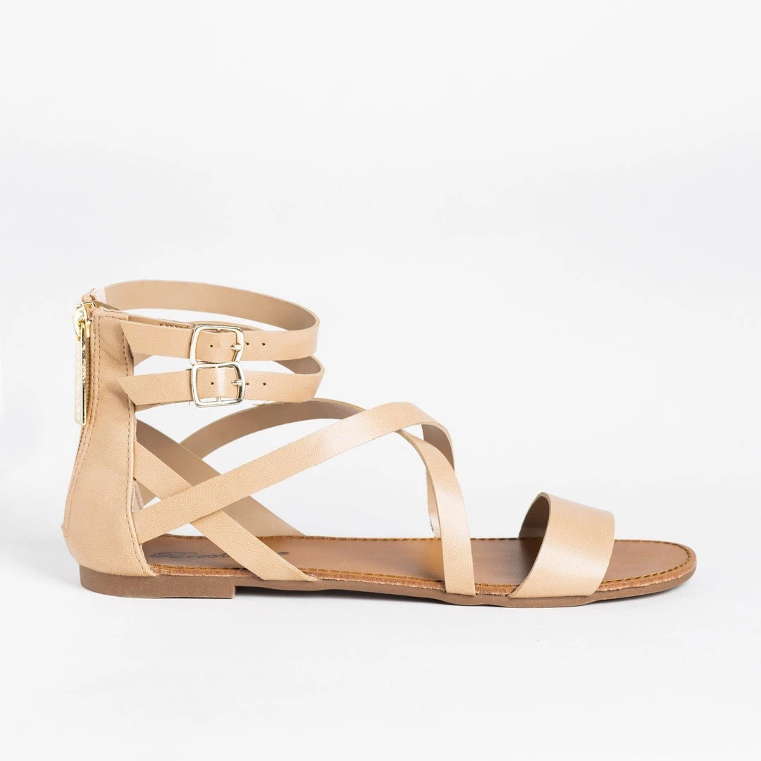 Breckelle's Criss Cross Strappy Gladiator Sandals Newest Arrivals 5 Breckelle's Criss Cross Strappy Gladiator Sandals Newest Arrivals