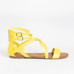 Breckelle's Criss Cross Strappy Gladiator Sandals Newest Arrivals 8 Breckelle's Criss Cross Strappy Gladiator Sandals Newest Arrivals