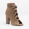 Qupid Shoes Criss Cross Strappy Heels Newest Arrivals