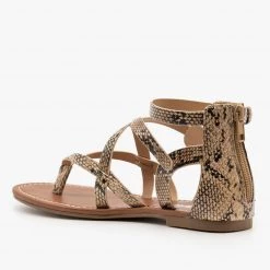 Soda Shoes Newest Arrivals Criss-Cross Strappy Sandals