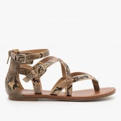 Soda Shoes Newest Arrivals Criss-Cross Strappy Sandals
