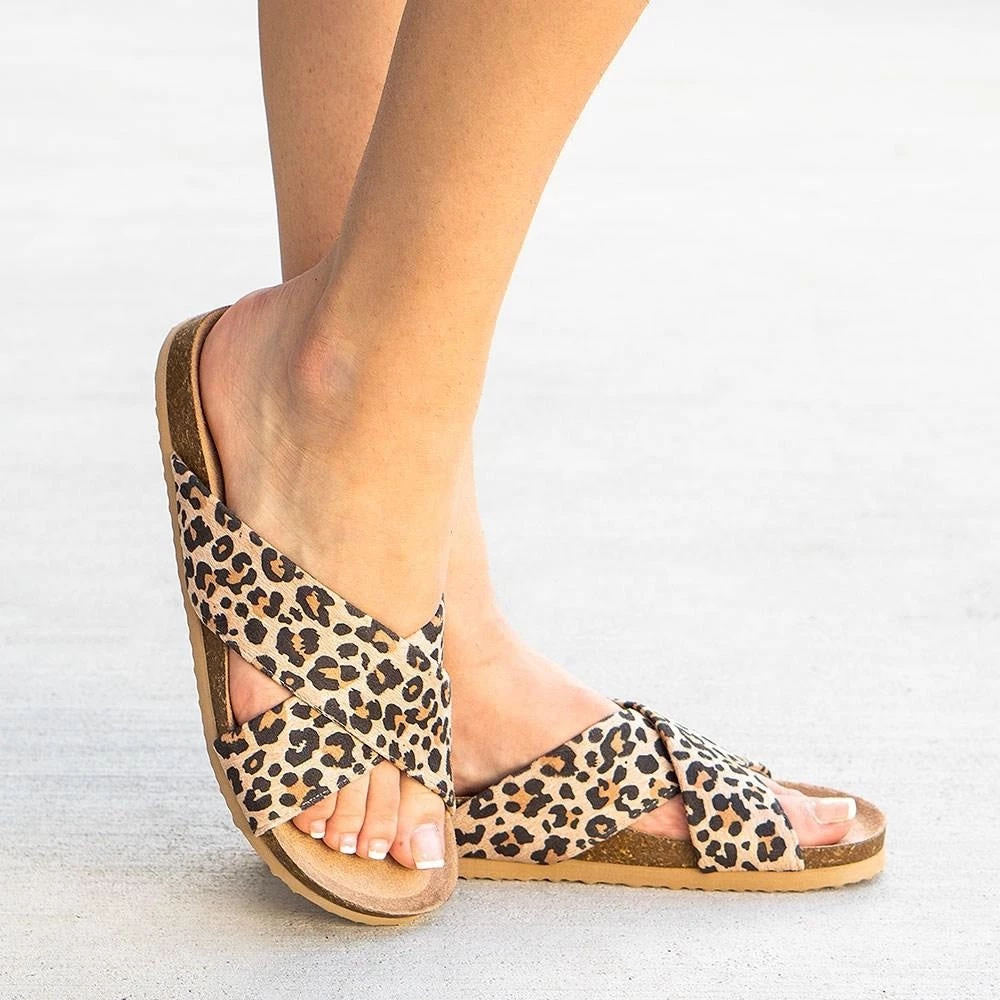 Soda Shoes Newest Arrivals Criss Cross Thick Strap Slides 1 Soda Shoes Newest Arrivals Criss Cross Thick Strap Slides