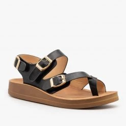 Forever Criss Cross Toe Hold Sandals Newest Arrivals