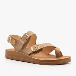 Forever Criss Cross Toe Hold Sandals Newest Arrivals