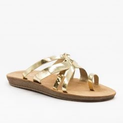 Forever Criss Cross Toe Hold Slip-On Sandals Newest Arrivals 21 Forever Criss Cross Toe Hold Slip-On Sandals Newest Arrivals